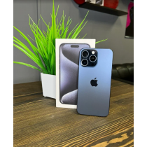 iPhone 15 Pro Max 256 GB синий титан - отличное состояние